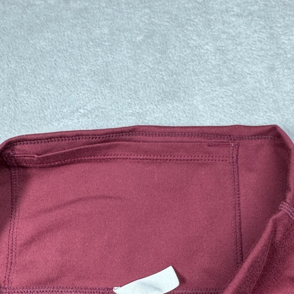 Free People Movement Good Times High Ruse Maroon Red Leggings Size Small - Picture 5 of 16